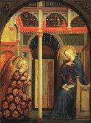 MASOLINO da Panicale The Annunciation, National Gallery of Art oil painting